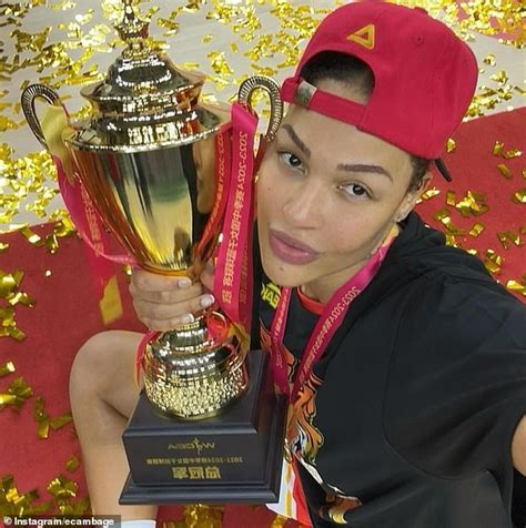 Liz Cambage shows off her figure in a tiny G